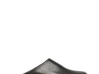 Officine Creative Babouche 001 сабо из кожи, чёрный