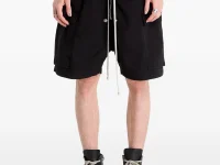 Rick Owens DRKSHDW Cargobela шорты чёрные