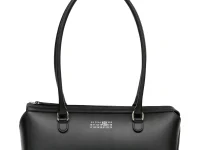 MM6 Maison Margiela Bauletto J сумка через плечо, чёрная кожа