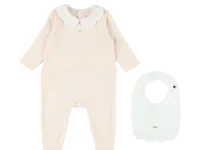 Chloe Kids комплект с боди и слюнявчиком