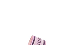 Gucci слипоны с логотипным ремешком, розовые