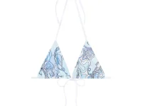 Emilio Pucci верх от купальника Orchidee-print triangle