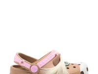Crocs Kids Classic Clog — слипоны без застёжки с декором в виде звезды и конского волоса