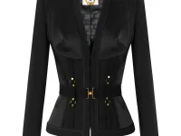 Elisabetta Franchi жакет-бюстье с V-образным вырезом