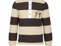 Vivienne Westwood Striped Embroidered Polo