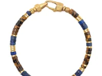 Nialaya Jewelry браслет с камнями хейши Earth Royale