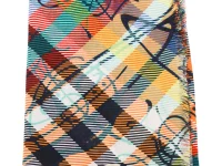 Vivienne Westwood шарф клетчатый с бахромой