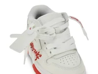 Off-White Out Of Office кроссовки детские белые кожаные