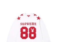 Supreme x Playboy свитшот с номерным принтом