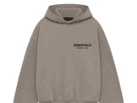 FEAR OF GOD ESSENTIALS KIDS худи флисовое с логотипом — бежевый
