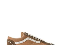 Vans Premium Old Skool кроссовки бежевые с жемчужными заклёпками