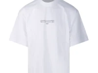 Off-White Statement Skate T-Shirt — белая футболка с текстовым принтом