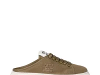 Miu Miu Denim Sneaker Mules