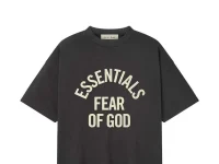 Fear of God Essentials Campus 90s футболка серая