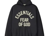 Fear of God Essentials Campus 90s худи с графическим принтом