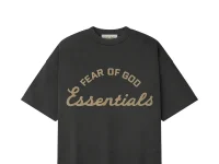 Fear of God Essentials футболка с выцветшим принтом