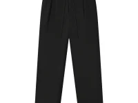 Fear of God Essentials — брюки широкого кроя со складками, чёрные