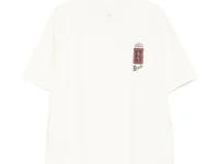 RHUDE футболка хлопковая с логотип-принтом