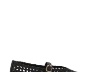 Stuart Weitzman Prima — балетки из телячьей кожи, чёрный