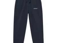 Off-White спортивные брюки с принтом логотипа