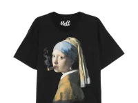 Melt футболка с графическим принтом