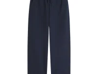 Maison Kitsuné Брюки широкие на кулиске синие