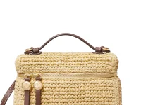 Tory Burch Slim Romy сумка с верхней ручкой, плетёная