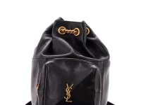 Saint Laurent Pre-Owned Jamie рюкзак кожа и замша чёрный