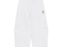 Alexander Wang спортивные брюки с многослойным поясом и разрезами