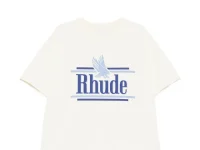 RHUDE футболка с круглым вырезом
