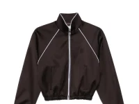 SANDRO Piped Cropped Jacket коричневая