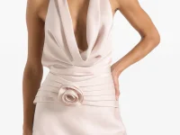 Manière De Voir Christelle — мини-платье с розетками