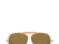 Dolce & Gabbana Eyewear x Ray-Ban Солнцезащитные очки пилотной оправы золотые