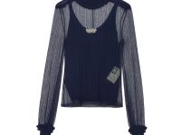 Fendi — блуза темно-синяя 38.4/42.4