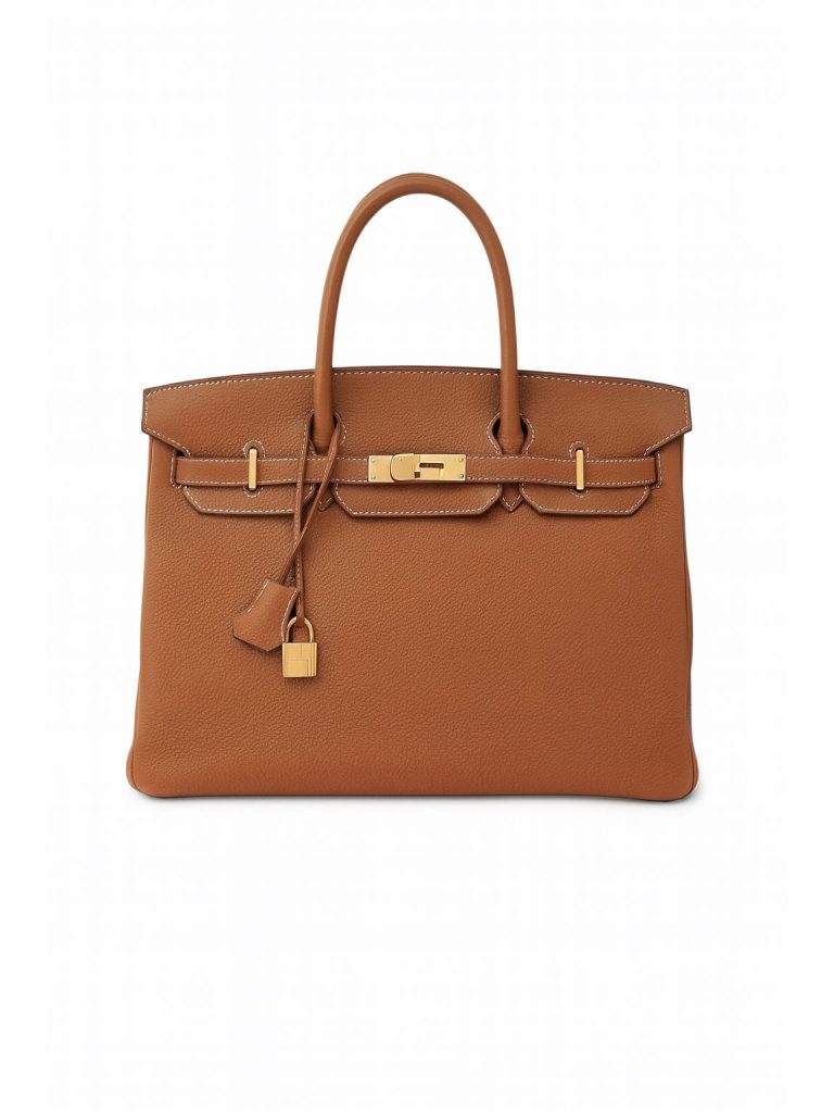 Hermès — сумка Birkin 40 коричневая