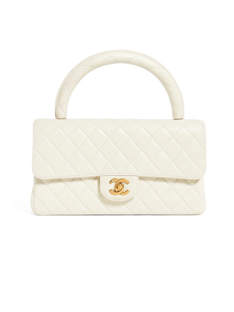 Chanel — сумка Kelly белая