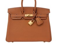 Hermès — сумка Birkin 25 золотая
