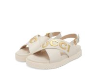 Gucci — сандалии бежевые 39