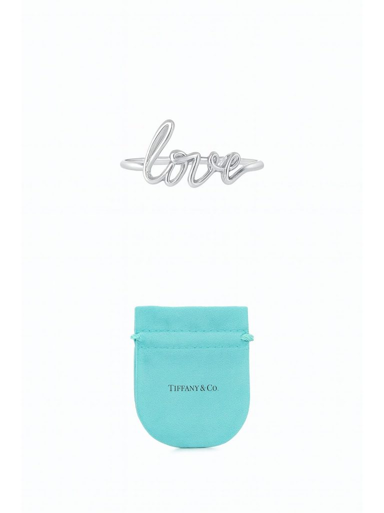 Tiffany&Co — кольцо серебристое