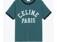 Celine — футболка бирюзовая S