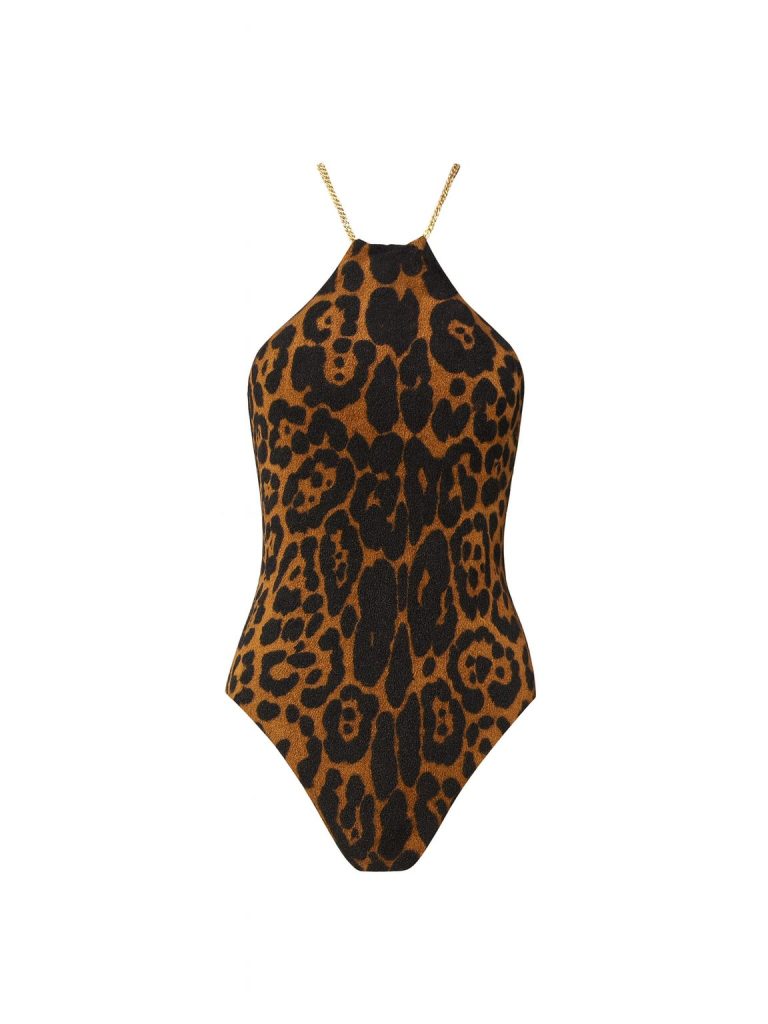 TOM FORD — купальник леопардовый S