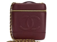 Chanel — сумка Vanity burgundy 17*15*12