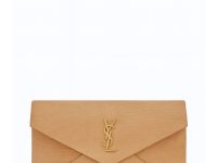 Saint Laurent — клатч бежевый новый