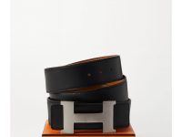 Hermès — ремень 105 Т черный отличное