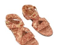 Loro Piana — сандалии красные 39