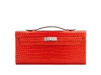 Hermès — сумка Kelly cut braise штамп x 2016, фурнитура зеркало