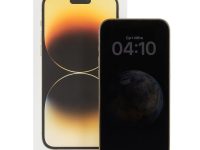 Apple — телефон iPhone 14 Pro Max золотой