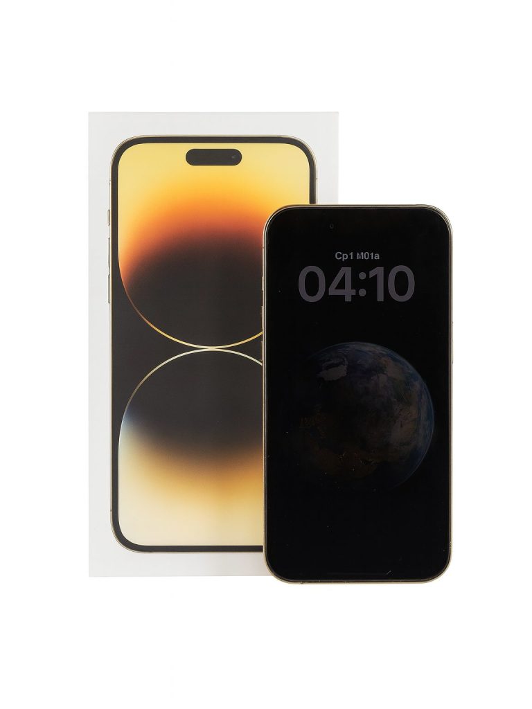 Apple — телефон iPhone 14 Pro Max золотой
