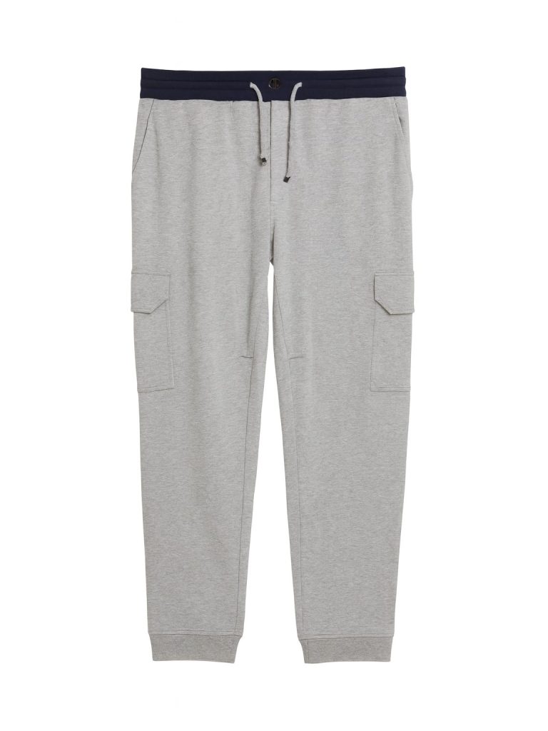 Brunello Cucinelli — брюки карго серый XL