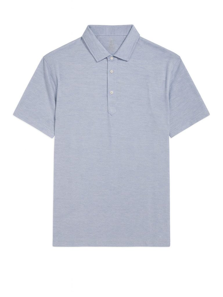 Brunello Cucinelli — поло голубое 58